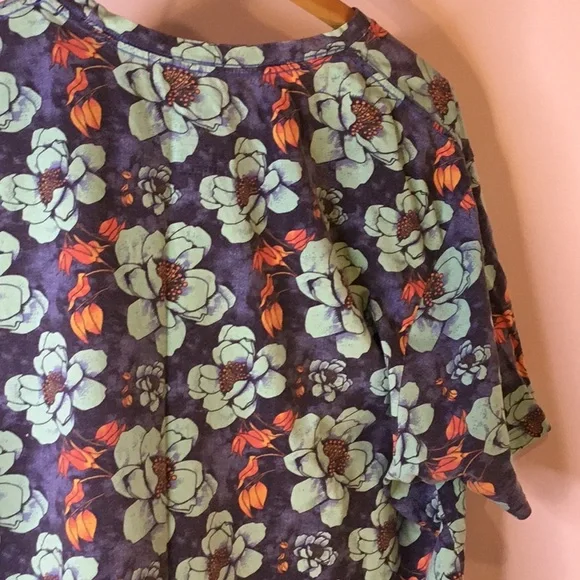 Hurley Mens XXL Floral Multi Colored T-Shirt - Picture 10 of 16